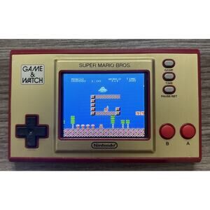 Nintendo Game and Watch Super Mario Bros Handheld Console